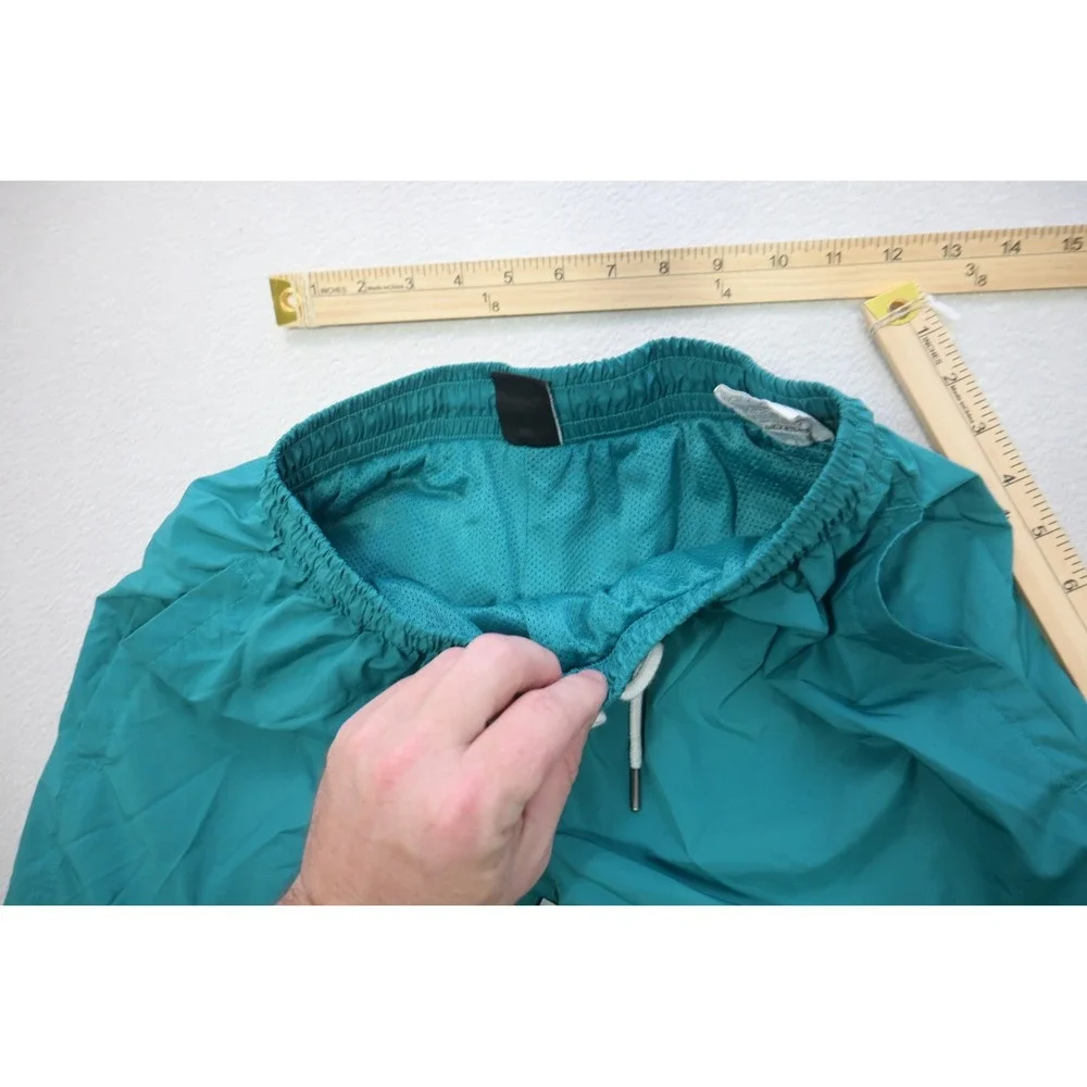 Under Armour Gym Shorts Mens Small Teal Mesh Lined Drawstring Activewear EUC